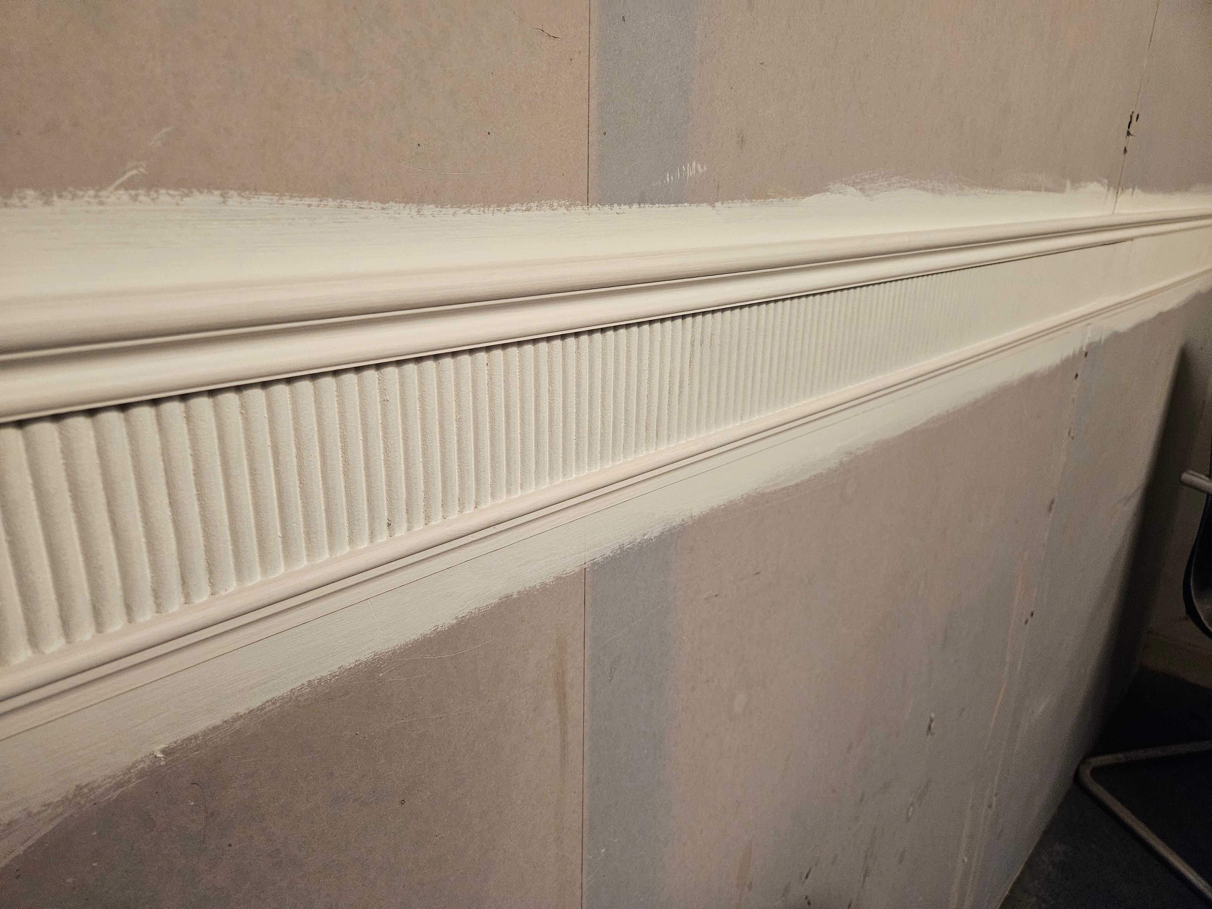 Dado Rail Fluted/Ribbed Decoration Tape Dado Rail Fluted/Ribbed Decoration Tape